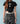 CROP-TOP CROMO NEGRO