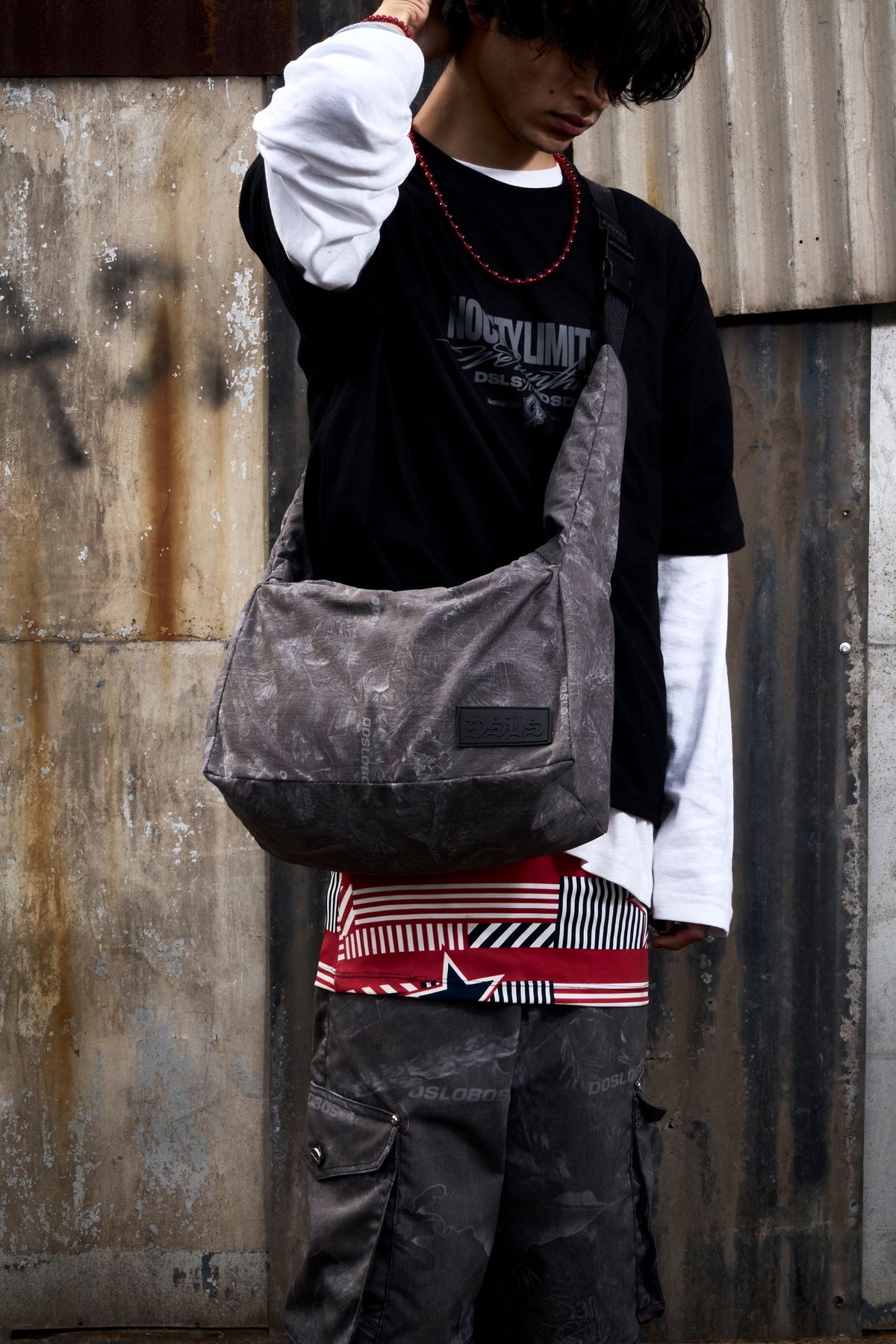 CAMO HOBO BAG