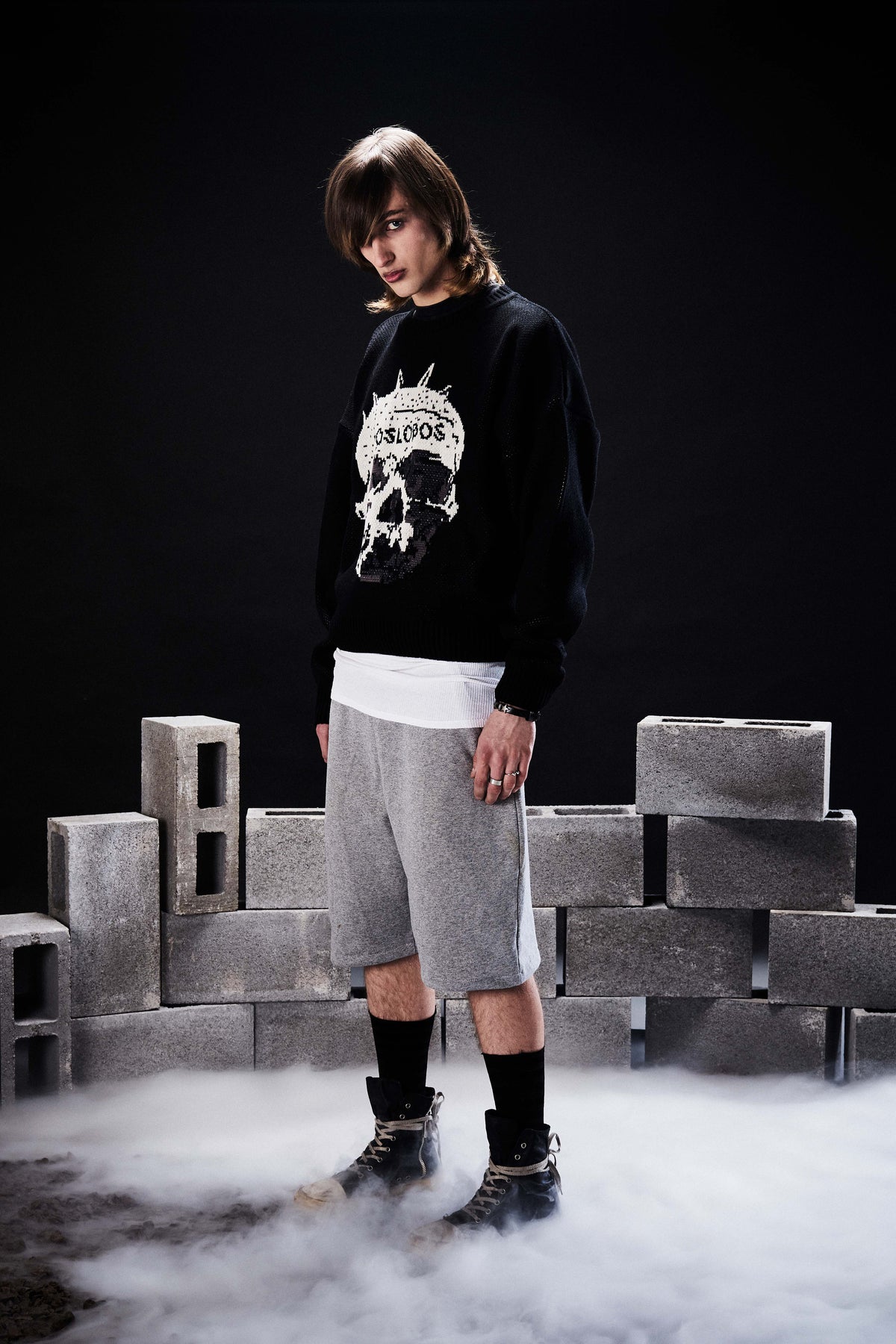 SKULL SWEATER - XS