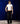 BLACK RIVET FLARE-PANTS