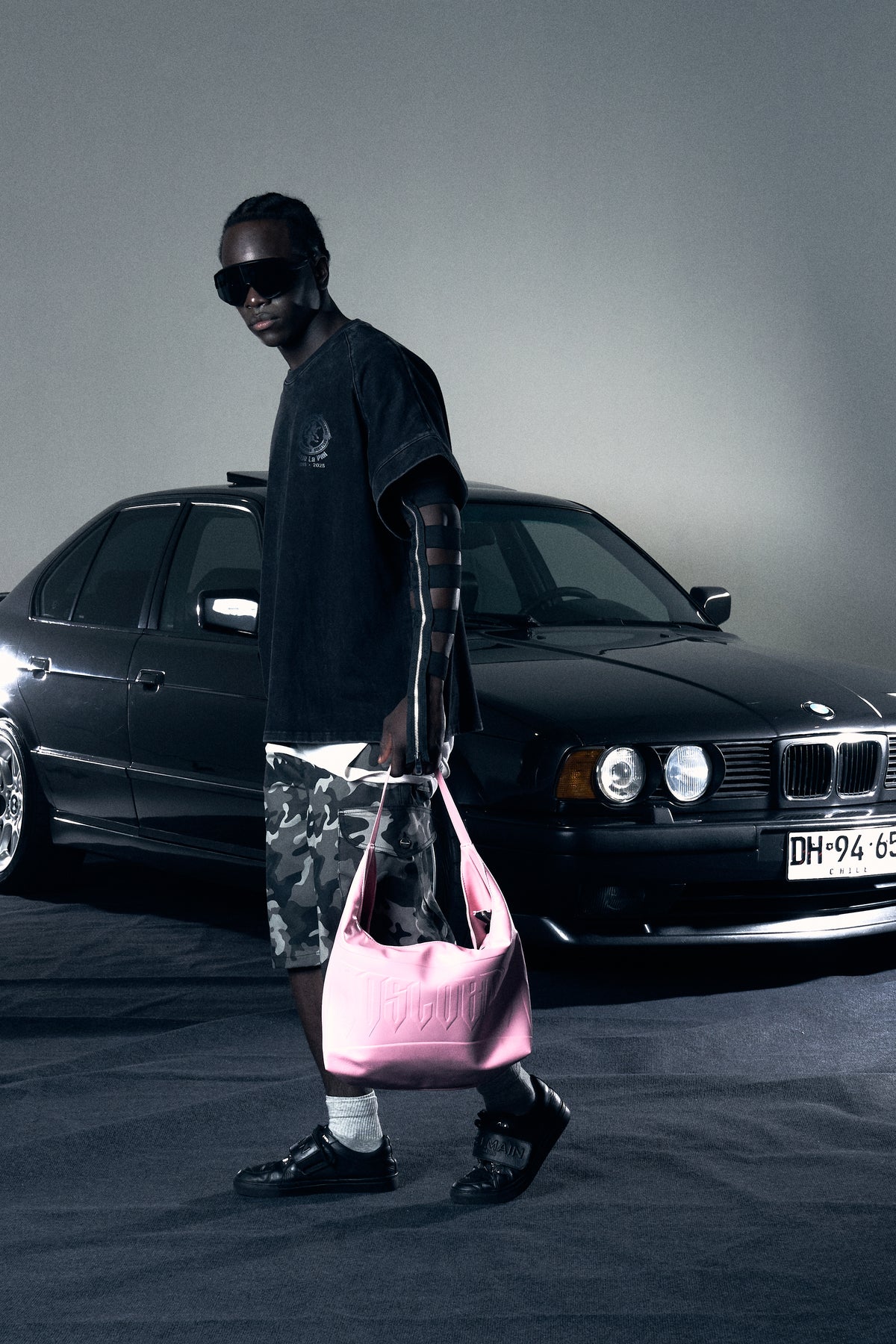 PINK CUIROTS-BAG