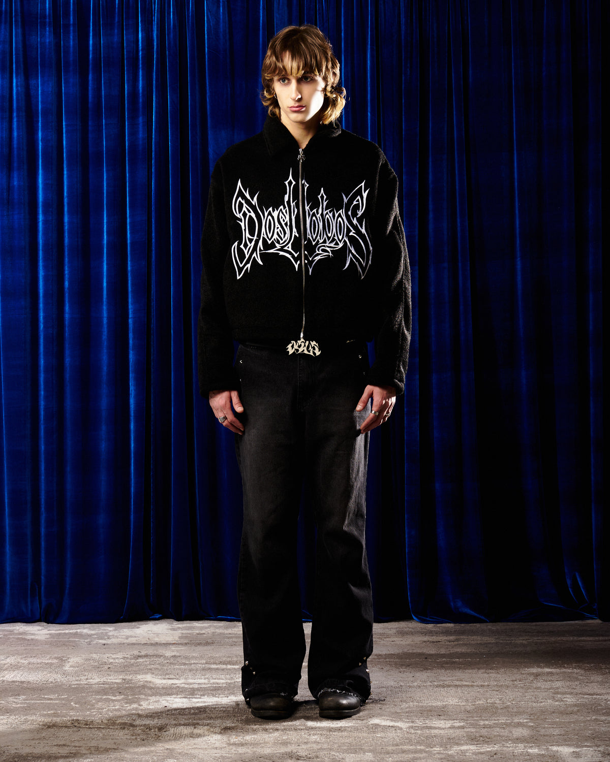 METAL LOGO BELT - S