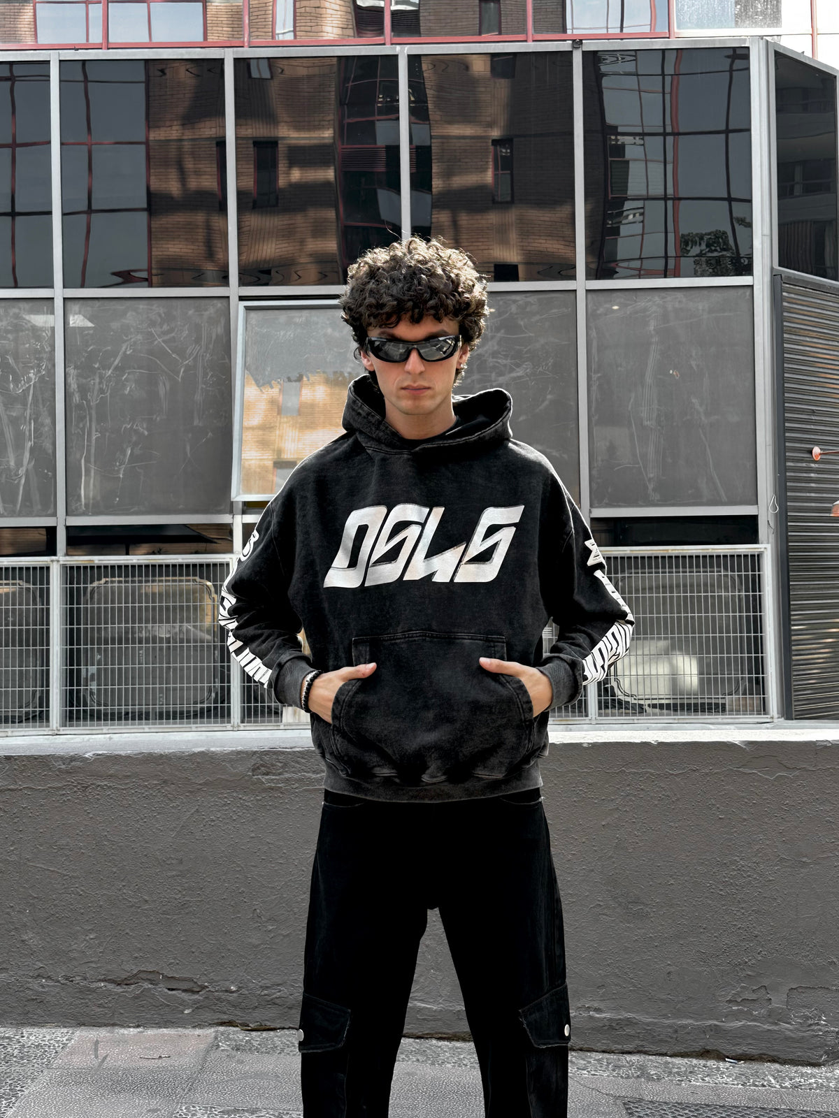 3D CHROME HOODIE - XS