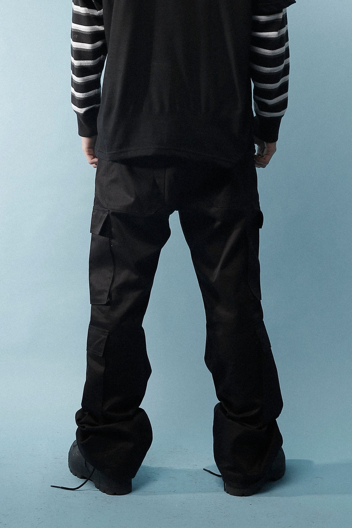 FLARE-PANTS DARK - XS