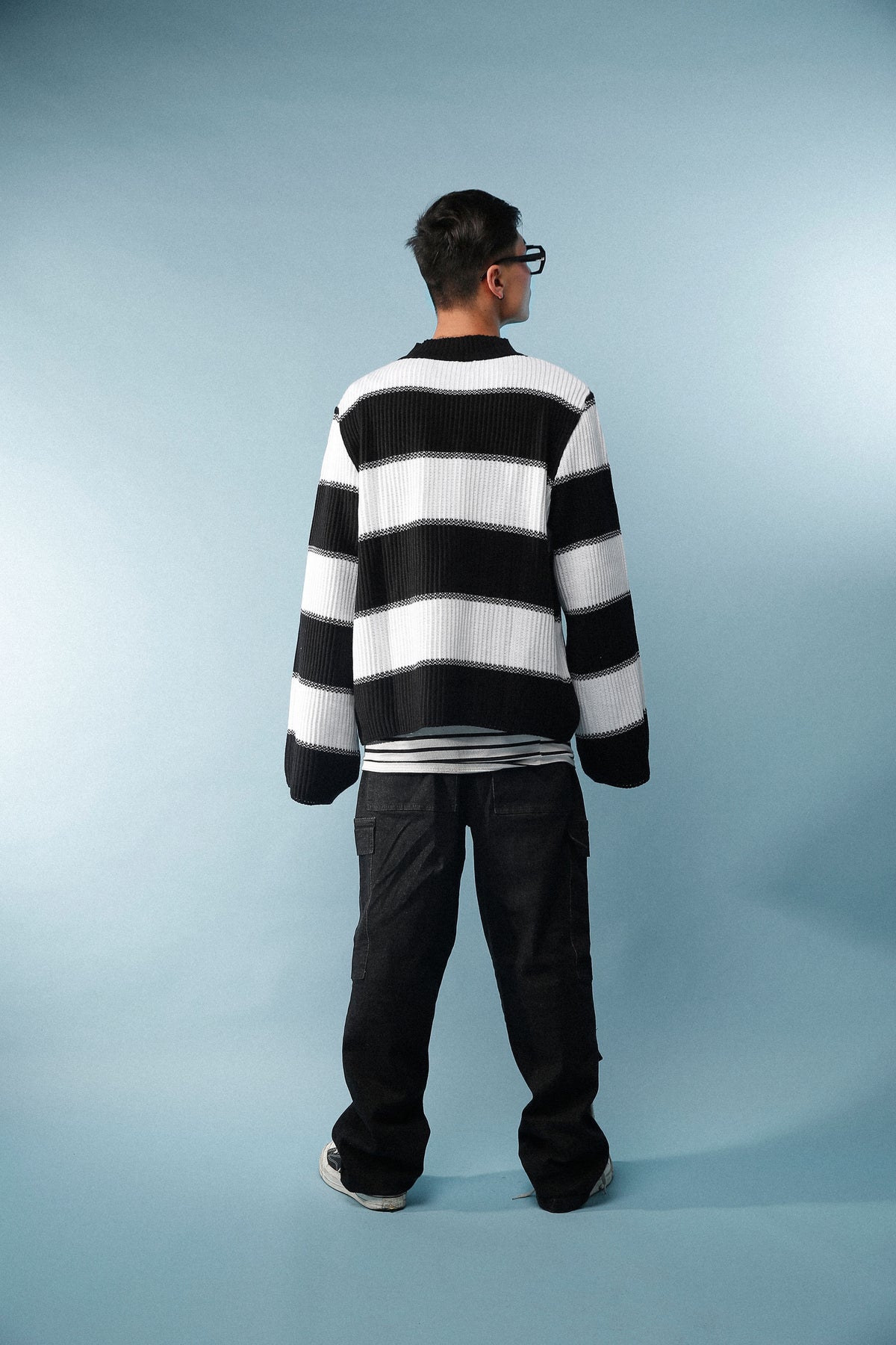 SWEATER JACK NEGRO - XS
