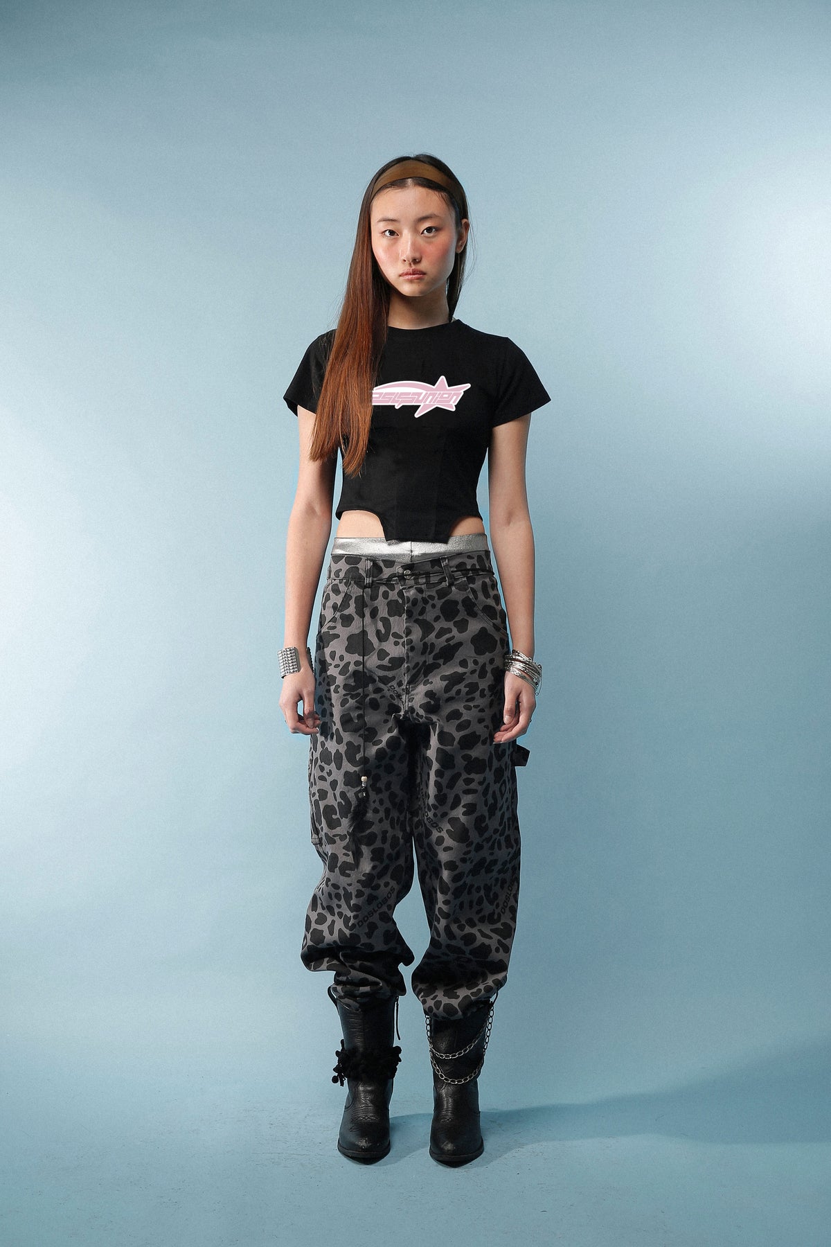 CROP-TOP DARK PINK - XS