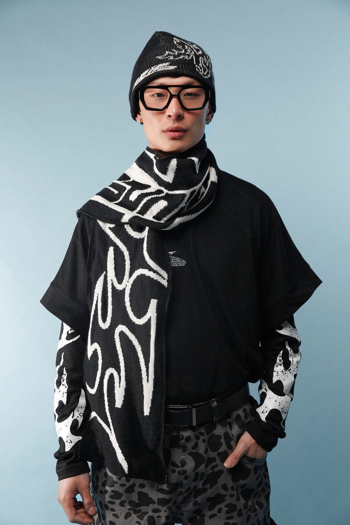 BUFANDA DARK TRIBAL