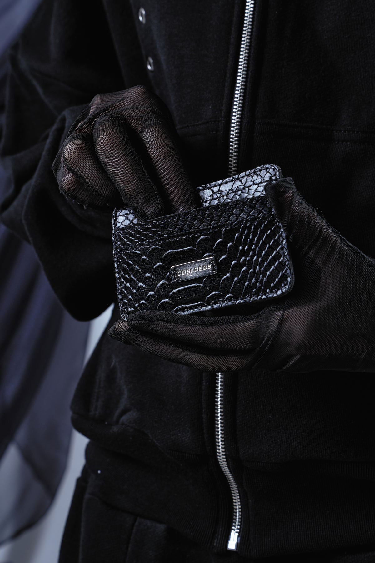 BLACK REPTIL CARDS-CASE