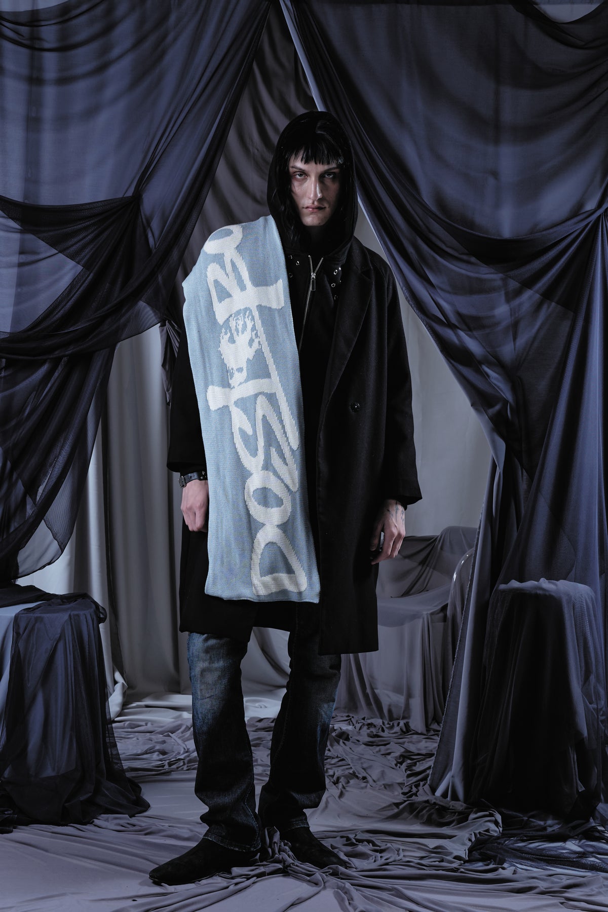 CORE GRAY BUFANDA
