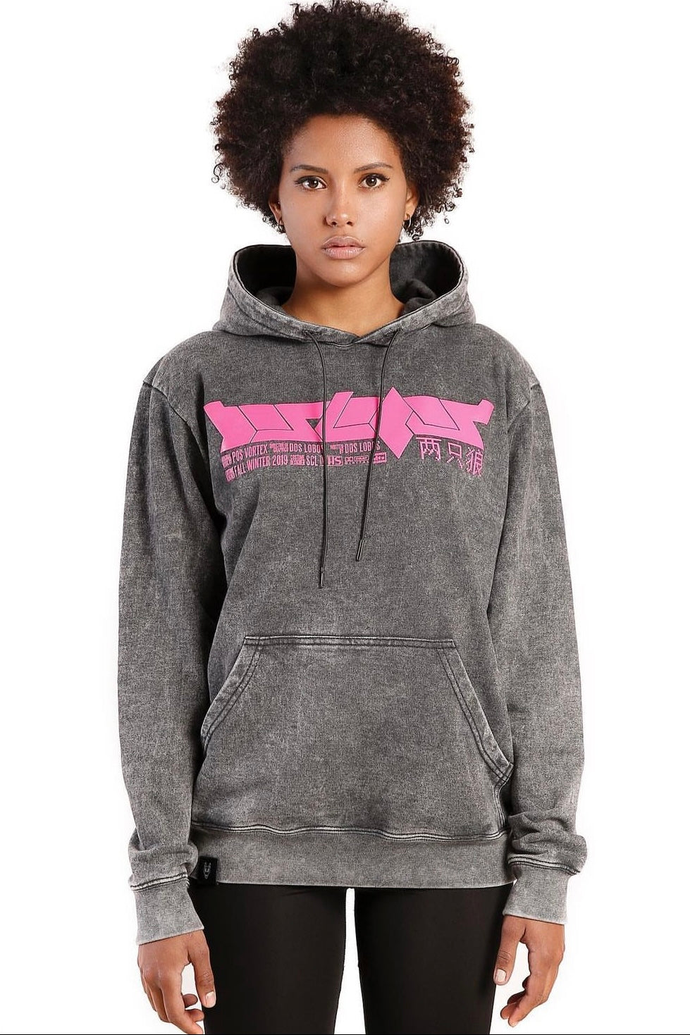 Post vortex gray hoodie - XS