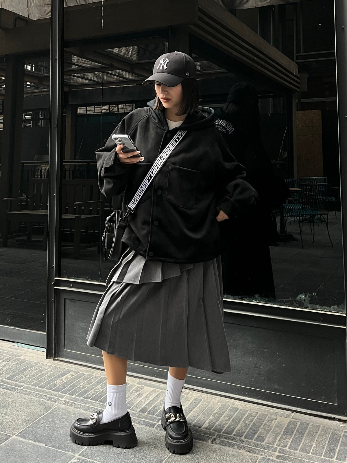 CAPUCHA JACKET BLACK 02 - XS