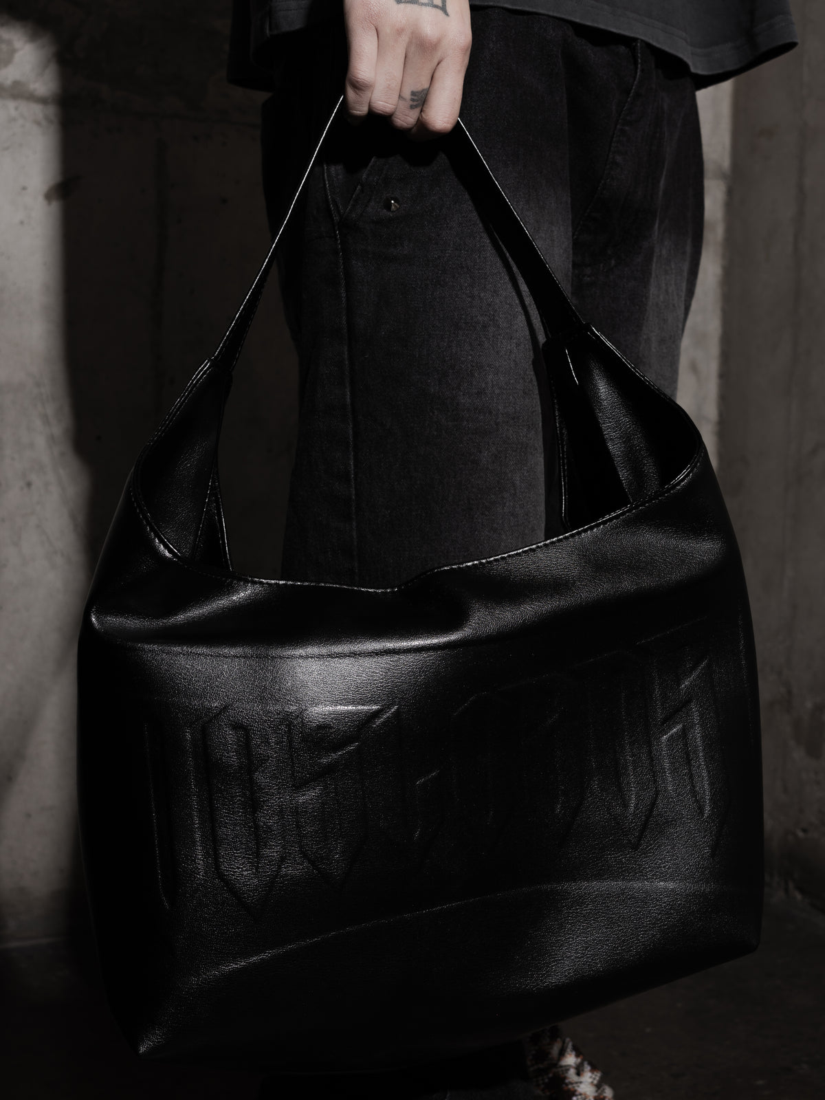 BLACK cuirots-bag