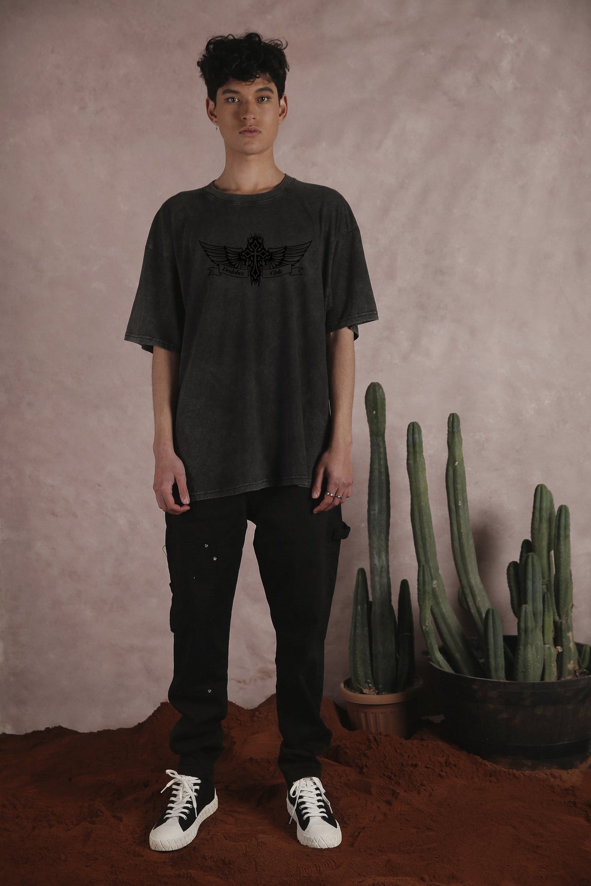 Tee gray "Angel wings" - XS