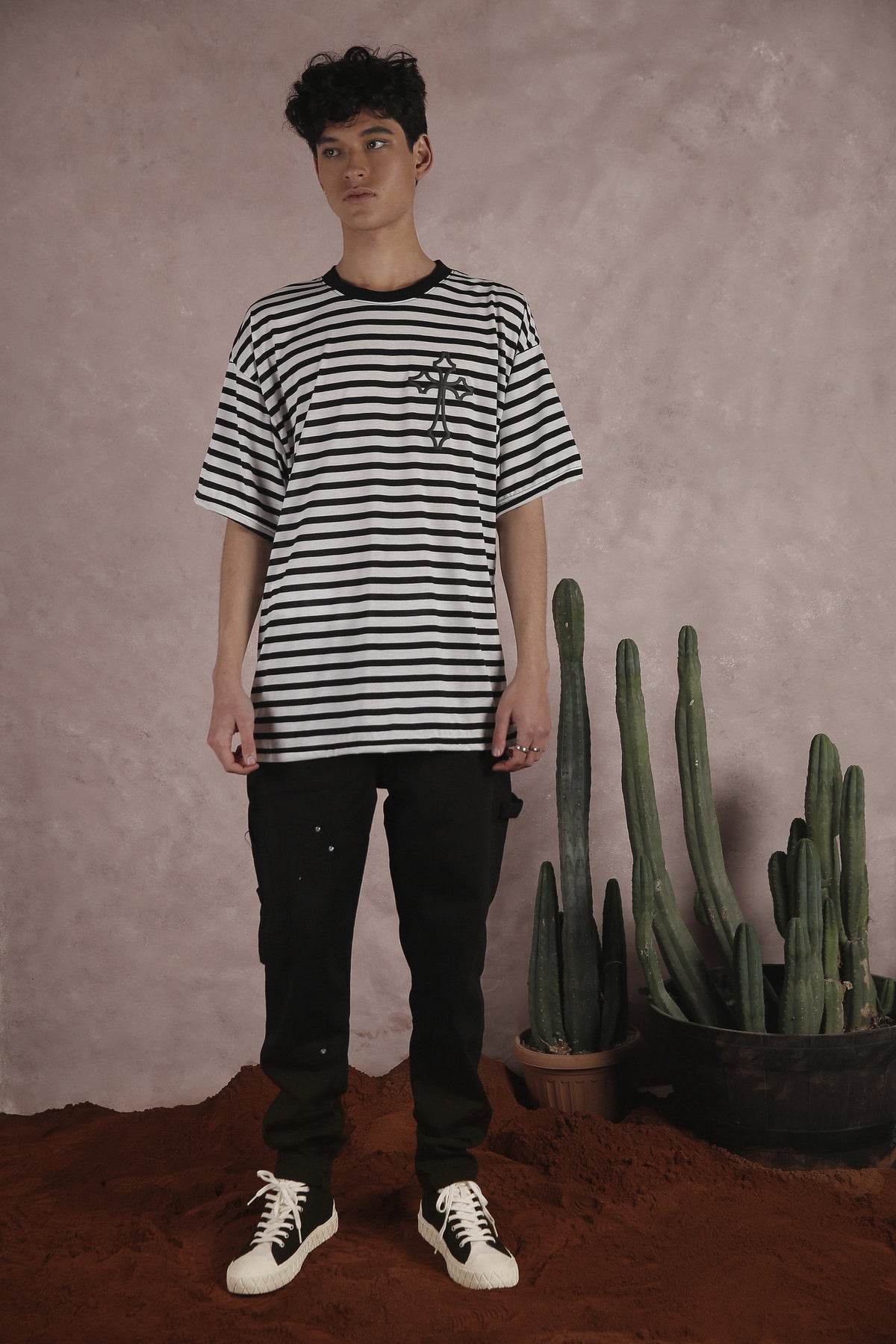 Tee Stripe "Cross" - XS