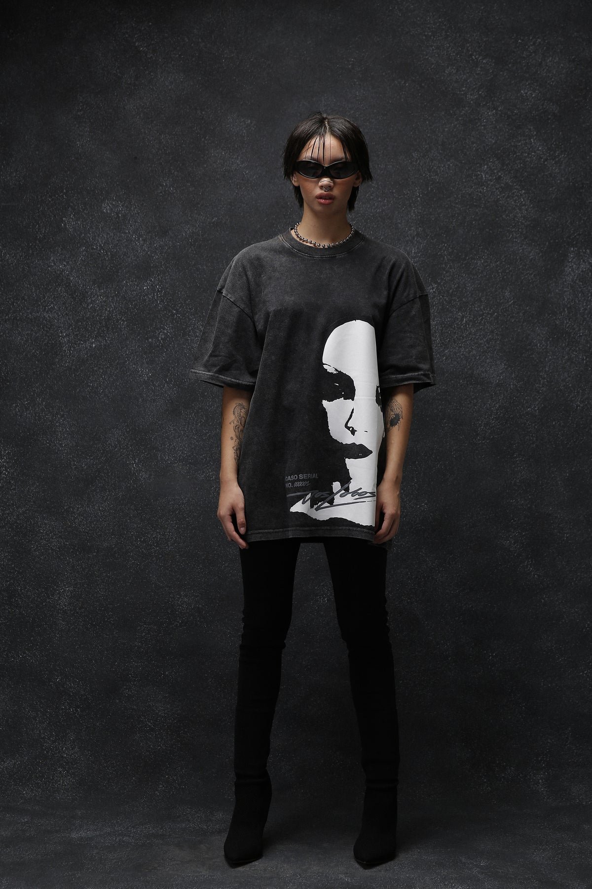 Tee Gray "Girly" - XS