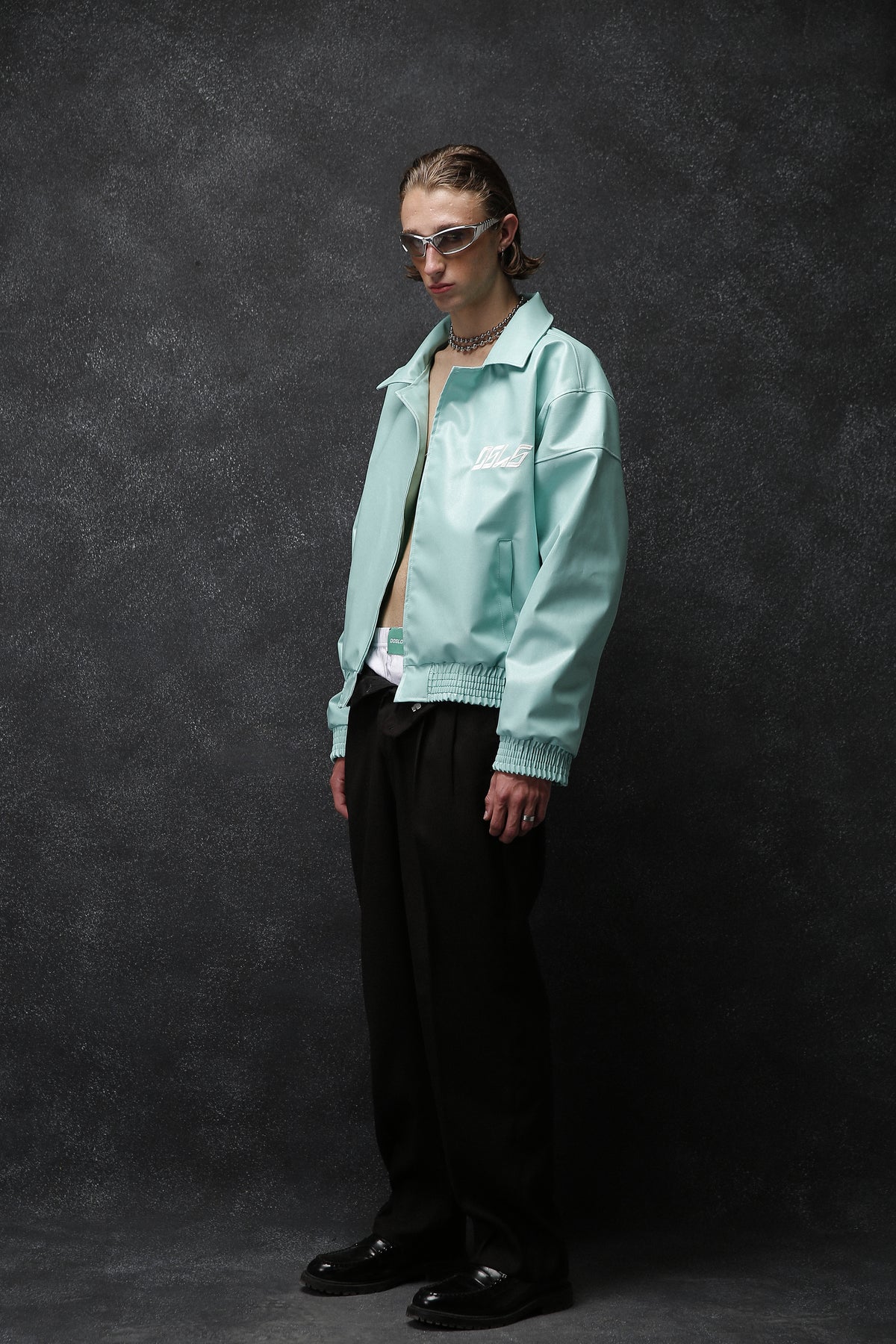 Varsity Jacket Mint Minimal - XS